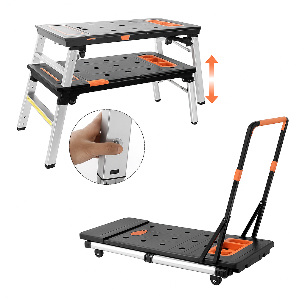 Work Master™ – 7-in-1 Multifunctional Workbench (EXCLUSIVE DISCOUNT)