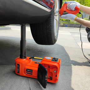 Hydraulic Electric Car Jack with LED Light, Supports up to 5 Tonnes