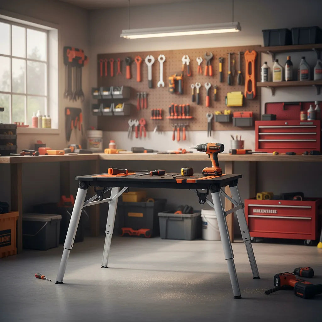 Work Master™ – 7-in-1 Multifunctional Workbench (EXCLUSIVE DISCOUNT)