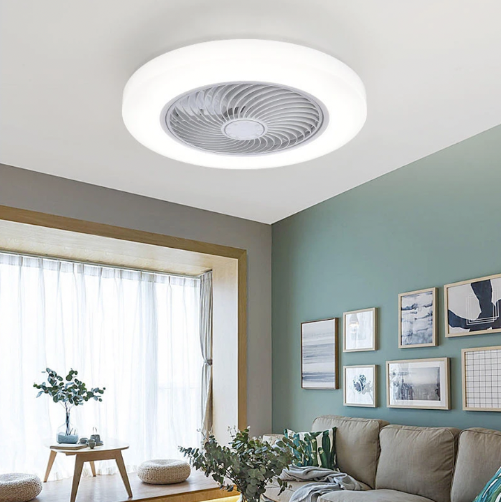Ceiling Fan with Integrated LED Lights