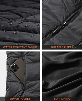 🔥 Christmas Flash Sale 56% OFF🔥 2025 Updated Version Two-touch 15Heat Zones LED Controller Heated Vest For Men & Women With Battery Pack